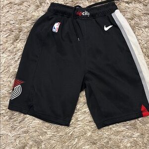 Nike Black and Gray Athletic Shorts